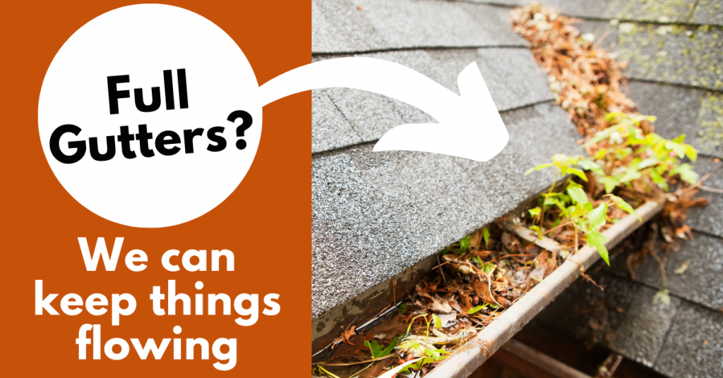 gutter cleaning flyer original