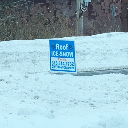 Commercial Roof Snow & Ice Removal Services near me Syracuse Manlius Camillus Central New York